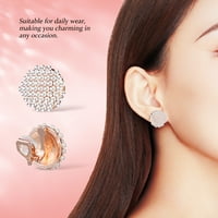 Parovi naušnice za isječak simulirani biserni uši za uši za uši za uši za uši za žene za žene Djevojke