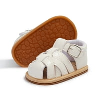 Meckior dječji dječaci djevojke sandale za dojenčad zatvorene cipele za prste za prve šetače 0 meseci