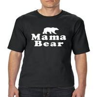 - Velika muška majica - mama medvjed