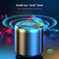 TUPHREGYOW prijenosni Bluetooth zvučnici, zvučnik bežičnog zvučnika, vanjski zvučnik sa Bluetooth 5.0,