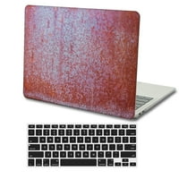 Kaishek Plastic Cust Case Compatibible Release Old Macbook Pro 15 Retina zaslon + crni poklopac tastature Model: Crvena serija 0698