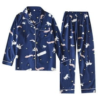 Ženske pidžame postavlja pamučne pajame ženske pajama za spavanje za spavanje proljeće ljetna kućna