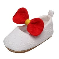 SunhillsGrace babdije za bebe Djevojke Jedne cipele Cvjetni vez za čišćenje prve šetače cipele s magim sandale princeze cipele