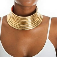 Nakit ogrlice Privjesci Afrički platno podesivi ličnost Kreativni stil Pribor velikog ogrlice za žene
