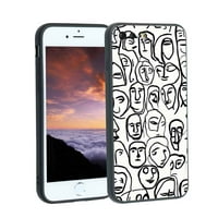 Kompatibilan sa iPhone Plus telefonom, lica - Case Silikon zaštitni za teen Girl Boy Case za iPhone