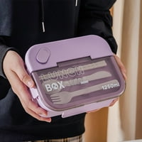 Bento kutija, odjeljak protiv curenja ručak Bo PS pp silikon za školu