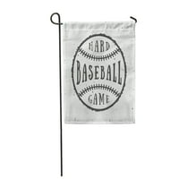ABC Vintage bejzbol grb za značku Akademija Aktivna bašta Dekorativna zastava Kuća baner