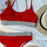 Ženski kupaći kostimi Bikini Sequin kupaći kostimi set visokog struka kupaći kostimi Tankini kupaći