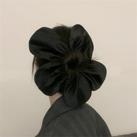 Sprifallbaby ženske satenske kose klizave elegantne cvijeće kose kravate elastične škljove za kosu za