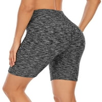 Žene biciklističke kratke hlače visoke struk Yoga kratke hlače teretana sportski kratke hlače Ležerne