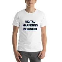 Tri color Digital Marketing proizvođač kratkih rukava pamučna majica majica po nedefiniranim poklonima
