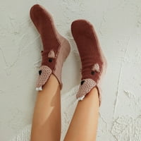 Smiješan novitet pletene životinjske krokodile čarape za žene muškarci djeca božićne guste pletene čarape