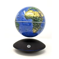 Magnetni levitacija globusa, 8 Rotirajuća planeta Zemlja globusa sa LED liptom bazom tanjura