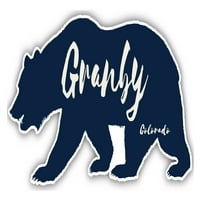 Granby Colorado suvenir Vinil naljepnica za naljepnicu Medvjed dizajn