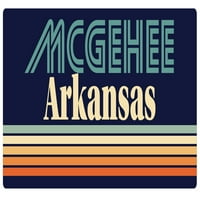 McGehee Arkansas frižider magnet retro dizajn