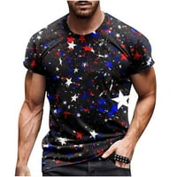 Košulje za muškarce Grafički, modni 3D digitalni ispis Fitness Sportski kratki rukav Tees Bluuse Srednja