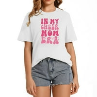 U mojoj veselje mami Era trendy navijački fudbal Ljetni vrh za žene - cool grafička štampačka majica
