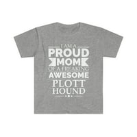 Ponosna mama Plott Hound Dog Mam Vlasnik majke Dan Unise majica S-3XL