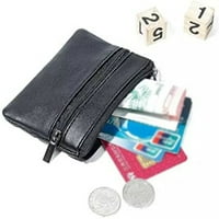 Mishuowoti crna mala torbica za torbicu Keyl HOLDER kožni nosač sa novčanom karticom