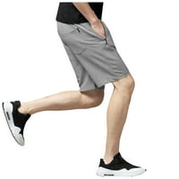 Teretne hlače za muškarce muške kratke hlače Ležerne prilike vježbanja s elastičnim strukom džepova