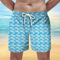 Muške kratke hlače tiskane nove tropske havajske plaže modne prozračne casual pantalone muške donje