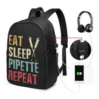 Jedite pipete za spavanje Ponovite biologijski ruksak lagan laptop ruksak za laptop za putničke škole Žene Muškarci Djevojke