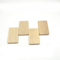 DIY drvena žig baza kvadratna blok žig osnovna marka ručka baza BESPLATNA DRVA CUBE Trg
