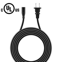 -Geek 6ft ul popisao naizmenični kabel za napajanje 2-prong olov kabel za Epson Stylus photo r r r štampač
