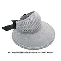 Strugten sklopivi široki šeširi za sunčanje za žene, pramčani šešir na plaži Summerbaseball kapa