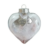 Perla vijenca oblik srca - a mog srca je u božićnim ukrasima za božićne ornamente
