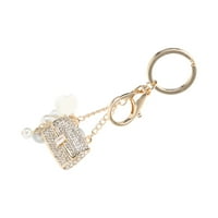 Fau Pearl ključ za ključeve lady vrećice Legura od legura Pearl Ključ šarm Privjesak za žensku torbu