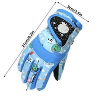 Nadograđeni na otvorenim dječjim skijaškim rukavicama Biciklističke rukavice Zimska planinarke Topli rukavice Vodootporna
