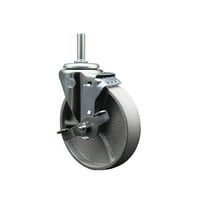 Polu čeličani kotač za oblikovane žičane žičane navode - 5 1,25 srebrni točak i 5 8 Kočnica za blokiranje
