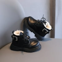 Lijepa čipkasti čipke casual meke dječje djevojke cipele crne