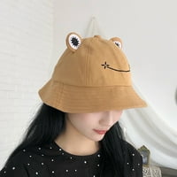 Kašika šešira prozračna žaba uši za vezenje uzorak pamučna žaba ribarska kapa za žene