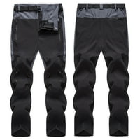 Virmaxy Duksevi za muškarce Stretch prozračne teretne hlače na otvorenom Sportski planinaring Penjanje