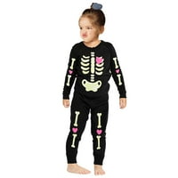 Youmylove dječje pidžame djevojke dječje djevojke obiteljske pidžame kosti kosti za spavanje odjeća