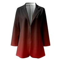 Njshnmn Womens Blazers Blazer jakne za žene Otvoreni prednji ured Blazers Slim Fit Lagan poslovni odijelo,