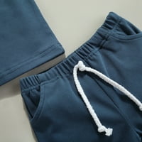 CODUOP Ljetne kratke hlače za dječake za djecu sa čvrstom rukavima bez rukava na vrhu odijela 0 godina