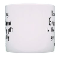 Pokloni za baku za baku je jedini poklon koji vam stvarno treba 11oz keramička šalica kafe baka