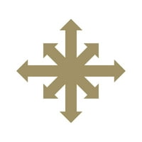 CHAOS simbol naljepnica naljepnica Die Secke - samoljepljivi vinil - Vremenska zaštitna - izrađena u