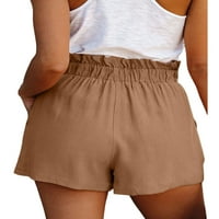 Hirigin ženske ljetne casual labave kratke hlače modne čvrste kratke kratke hlače u boji