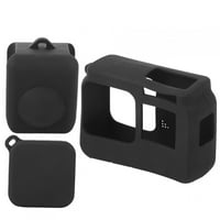 Sportska kutija za kameru sa objektivom, prenosni silikonski zaštitni poklopac kože sa sočivom dalju