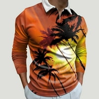 Košulje za muškarce Ležerne prilike, Summer Majica s dugim rukavima Odštampana majica TOP bluza