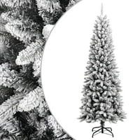 Vidaxl Božićno ukrašavanje stabla umjetno Xmas stablo sa zelenim PVC-om