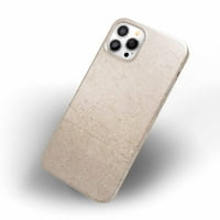 TOBEINT stvarnu mjermernu teksturu za iPhone Pro, tanak puni zaštitni poklopac sa bočnim otiskom br.