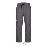 Homodles muške klasične teretne hlače - rastezanje na otvorenom na otvorenom radna odjeća Comfort struk