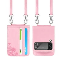 Flip futrola, Galaxy Flip novčanik, Allytech Premium PU kožna zaštita Novčanica s nosačima nosača na
