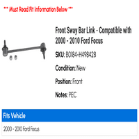 Prednja Sway Bar Link - kompatibilan sa - Ford Focus 2009