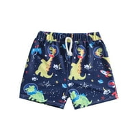Dječaci Shorts Cartoon Ananas Print Swim Trunks Stretch Povratnici Dječaci Kupanje odijelo Plaže Shorts